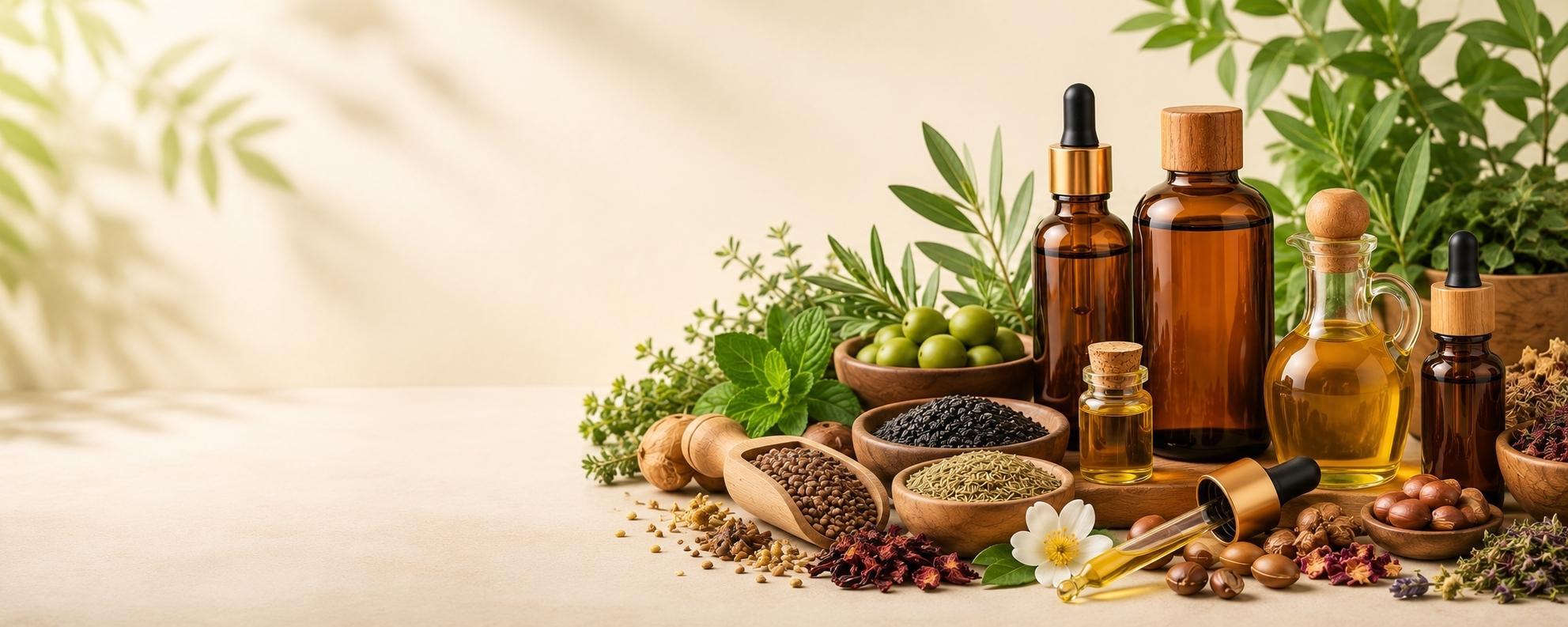 Premium herbal oils for hair, skin, massage, and wellness in Pakistan