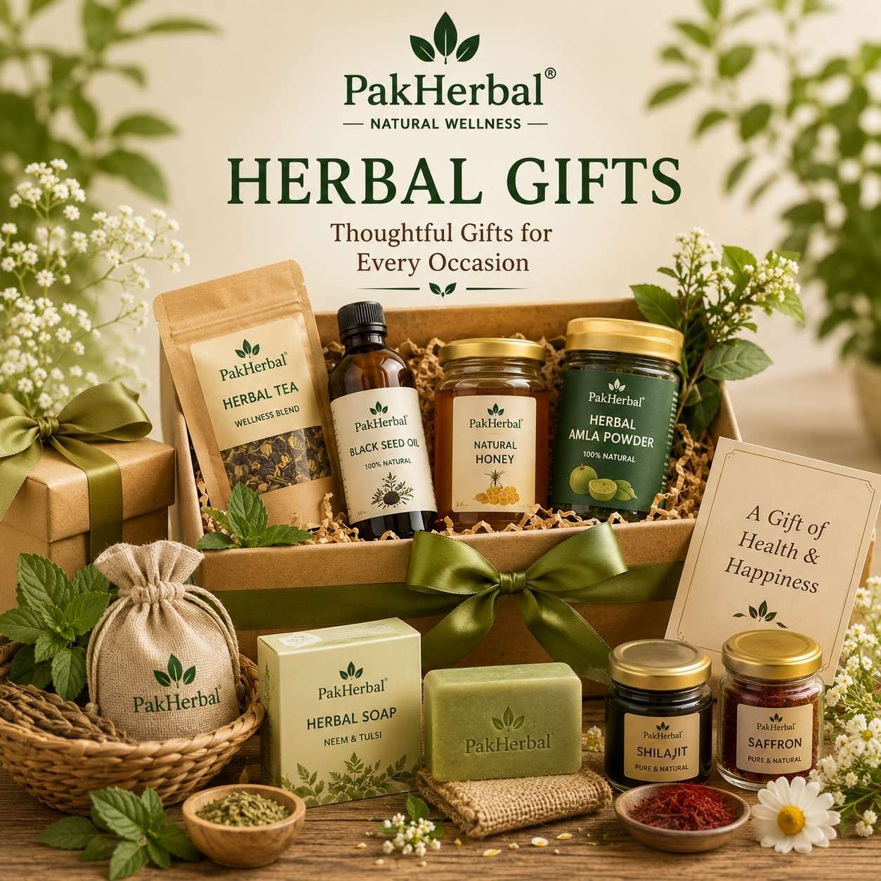 Herbal wellness gifts in Pakistan by PakHerbal