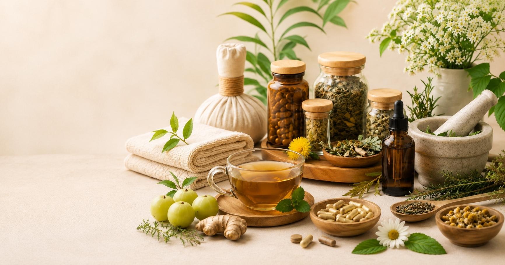 Natural Wellness Apothecary Still Life