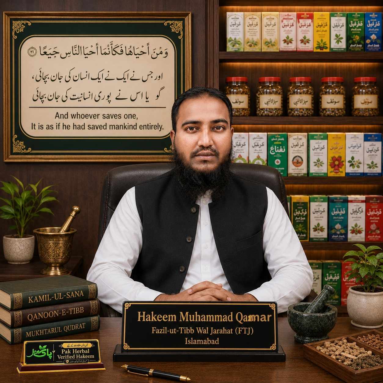 حکیم محمد قمر ڈونگہ بونگہ (1)