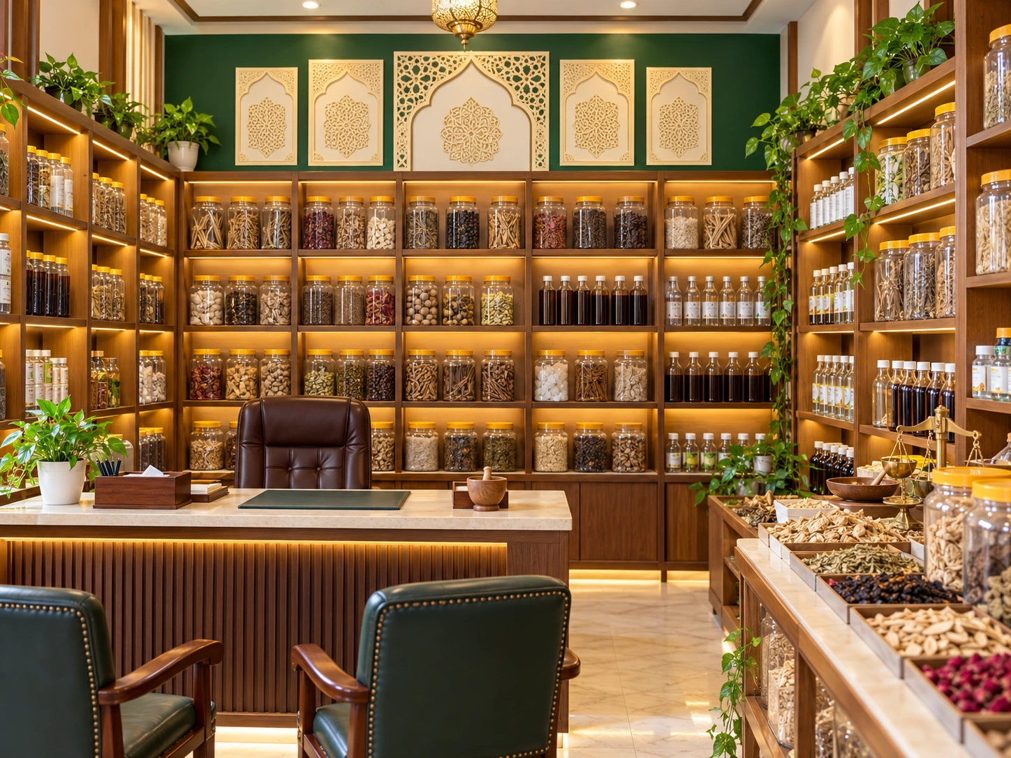 Gulfam Haider Herbal Consultation Space