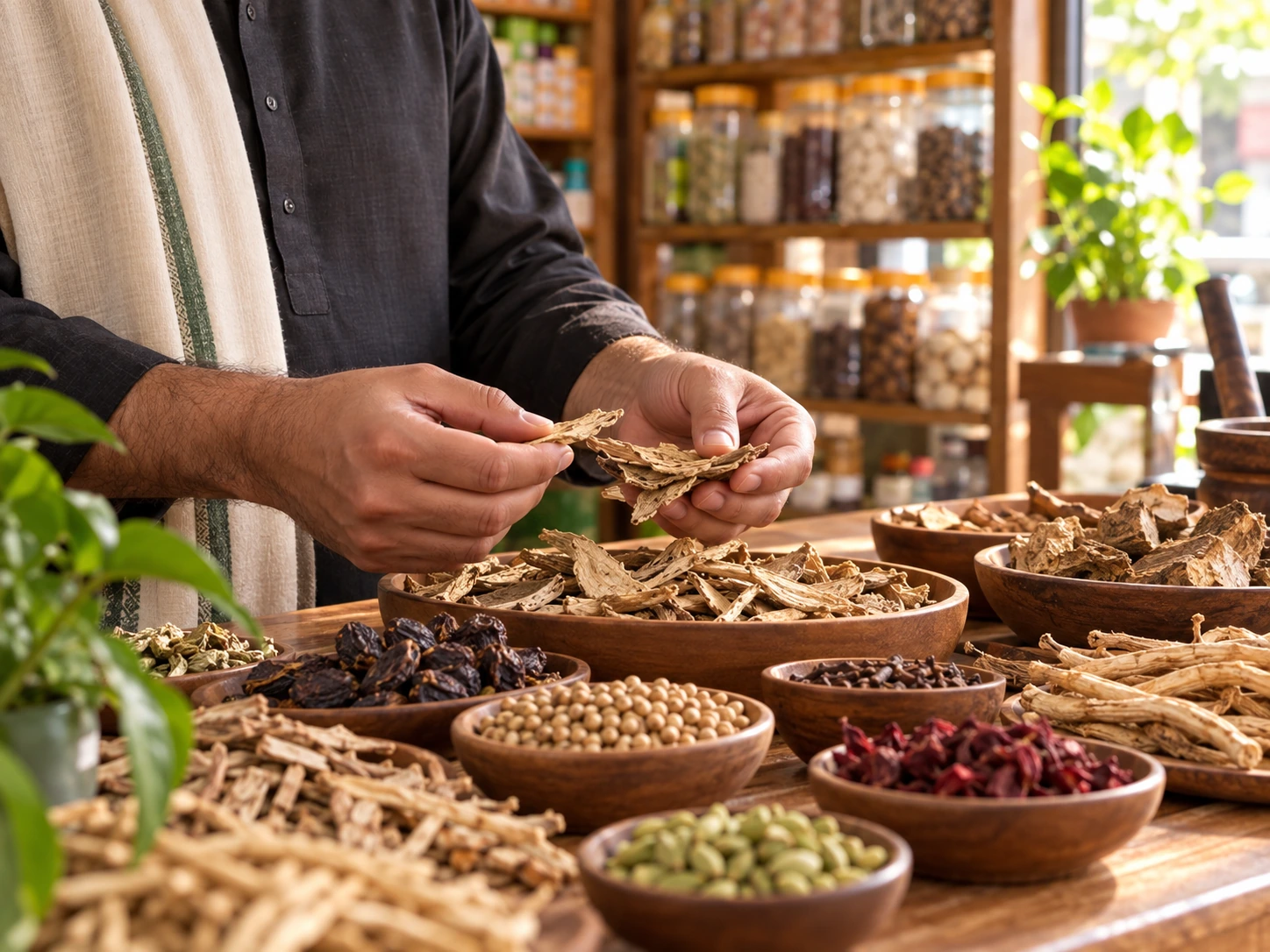 Gulfam Haider Medicinal Herb Identification