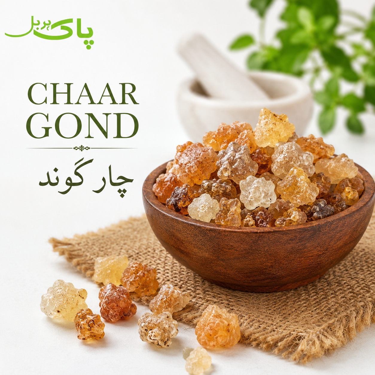 Chaar Gond – 100% Pure Premium Traditional Gum Blend in Pakistan